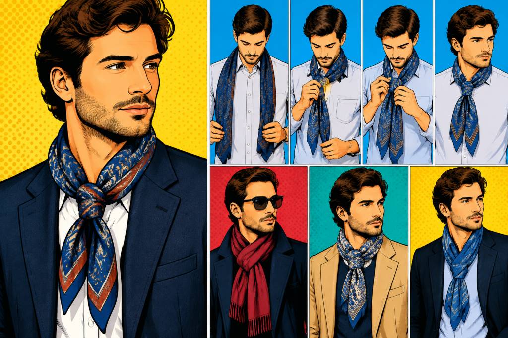 Foulard homme nouer : les meilleures techniques pour un style élégant