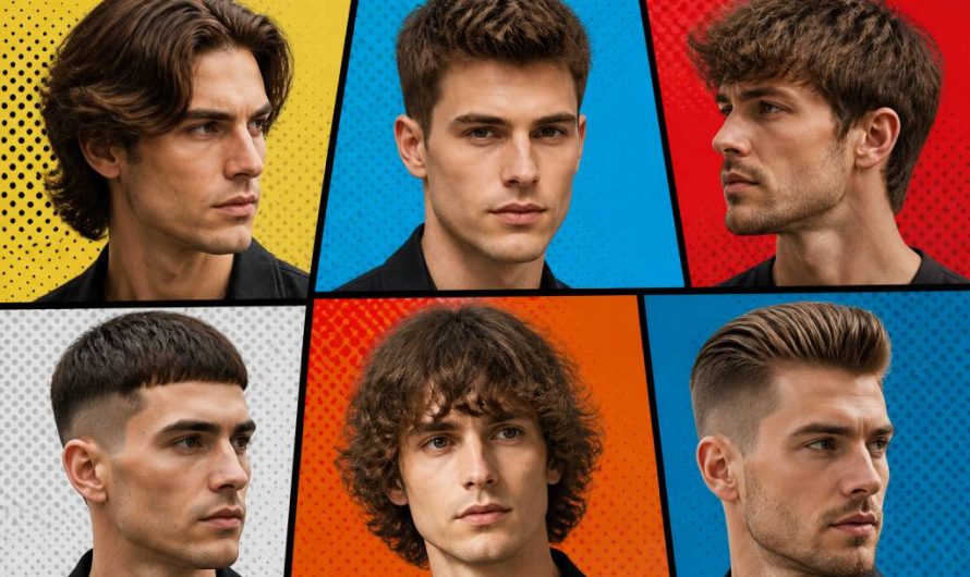 Coupe de cheveux pour visage long homme : les styles tendance à adopter en 2026
