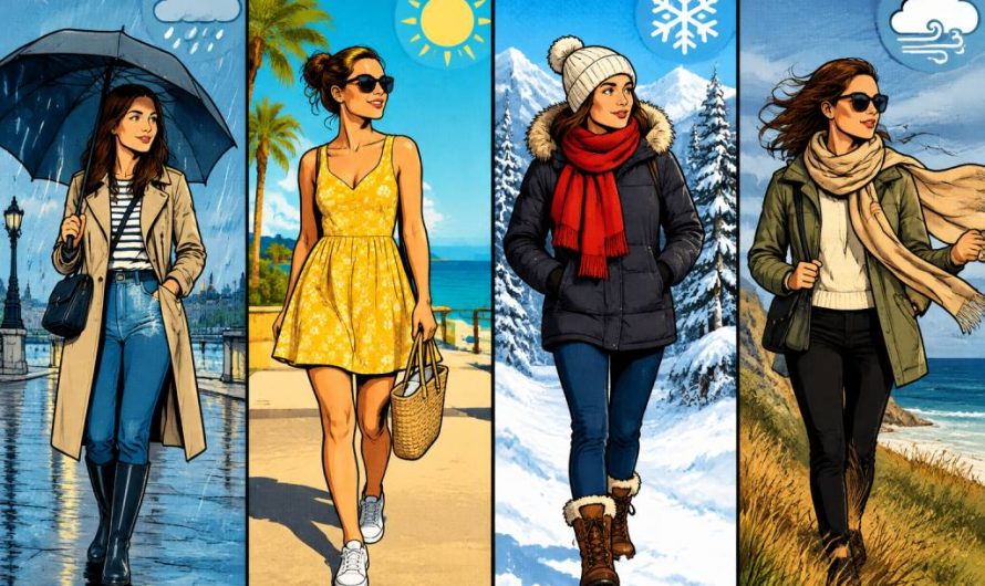 Comment s&rsquo;habiller aujourd&rsquo;hui selon la météo ?
