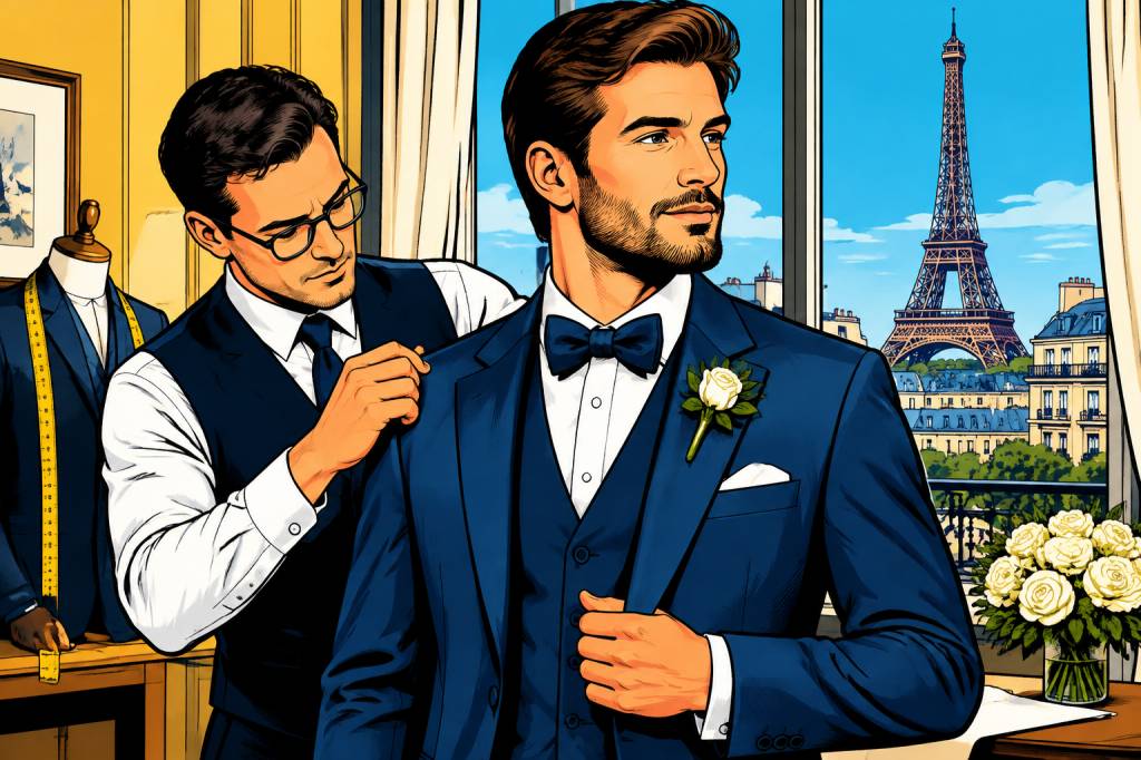Costume sur mesure mariage Paris : comment choisir le costume idéal pour le grand jour