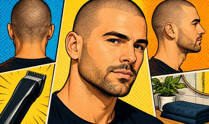 Crâne rasé homme 5mm : le guide ultime pour une coupe élégante et facile à entretenir